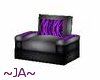 ~JA~ Purple/Blk Chair