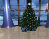 TEAL CHRISTMAS TREE