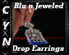 Blu n Jewel Drop Earring