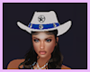 Di* White Sheriff Hat 2