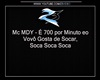 Mix-700 por minuto/soca 