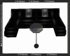 [A]BLACK SOFA NO POSE