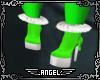 XMAS BOOTS GREEN