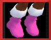 pink santa boots(request