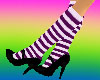 Striped Socks MaryJanes