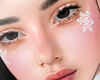 Snowflakes face
