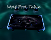 Black Wolf Pool Table