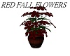RED FALL FLOWERS