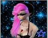 Cute Pink Hat Hair