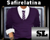~SL~ Purple W Sweater