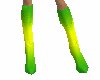 green n gold boots