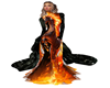 Firey Horse Wedding Gown