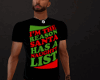Naughty list reason