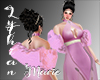 LM Back Fur Shrug BlPink