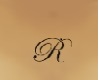 R Letter Tattoo