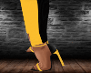 Back & Yellow heels