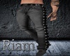 RF Ripped Jeans Black