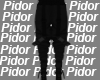 P. Black Pants