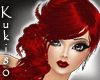 K red virida hair