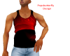 red and black tank