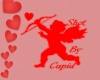 Shot By Cupid Sticker