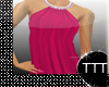 1m Hot Pink Flowy Dress