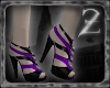 *Z* Layered Heels Purple