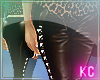 K Leather Studded Pant B