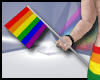 Hand Flag LGBTI
