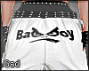BadBoy White Shorts