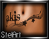 !S! Akis Belly Tattoo