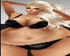 Plus Size Beach Babe Chic Diva Funny Black Bikini Summer 