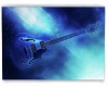 Blue illusion guitar