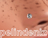 [P]Nose diamond piercing