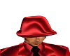 red silk hat