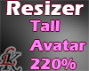 Avatar Resize Tall 220%