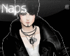 [N] Black Leather Jacket