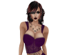 Busty Club Top Vamp Pur