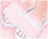 $K Kawaii Fur Slippers