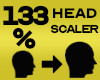 Head Scaler 133%