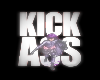 Kick  H Girl Sticker