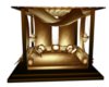 Gold Canopy Lounger, CB
