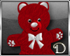 DRed Valentine Bear