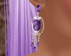 Lavender Unicorn Earring