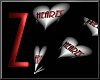 Z  Club Hearts Lazer