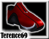69 Sneakers -Red Black