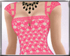 [E]Crochet Pink Drss XXL