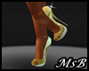 Gold Sparkle Pumps