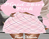 Plaid Skirt - Pink