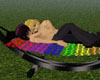 Rainbow Cuddle Hammock